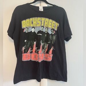 Backstreet Boys Black Graphic T-Shirt
